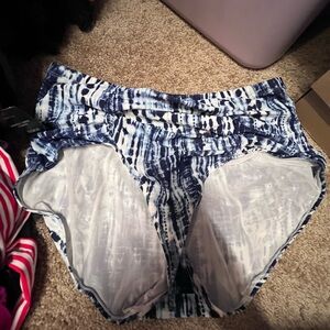 Torrid Blue Tie-Dye Bikini Bottoms